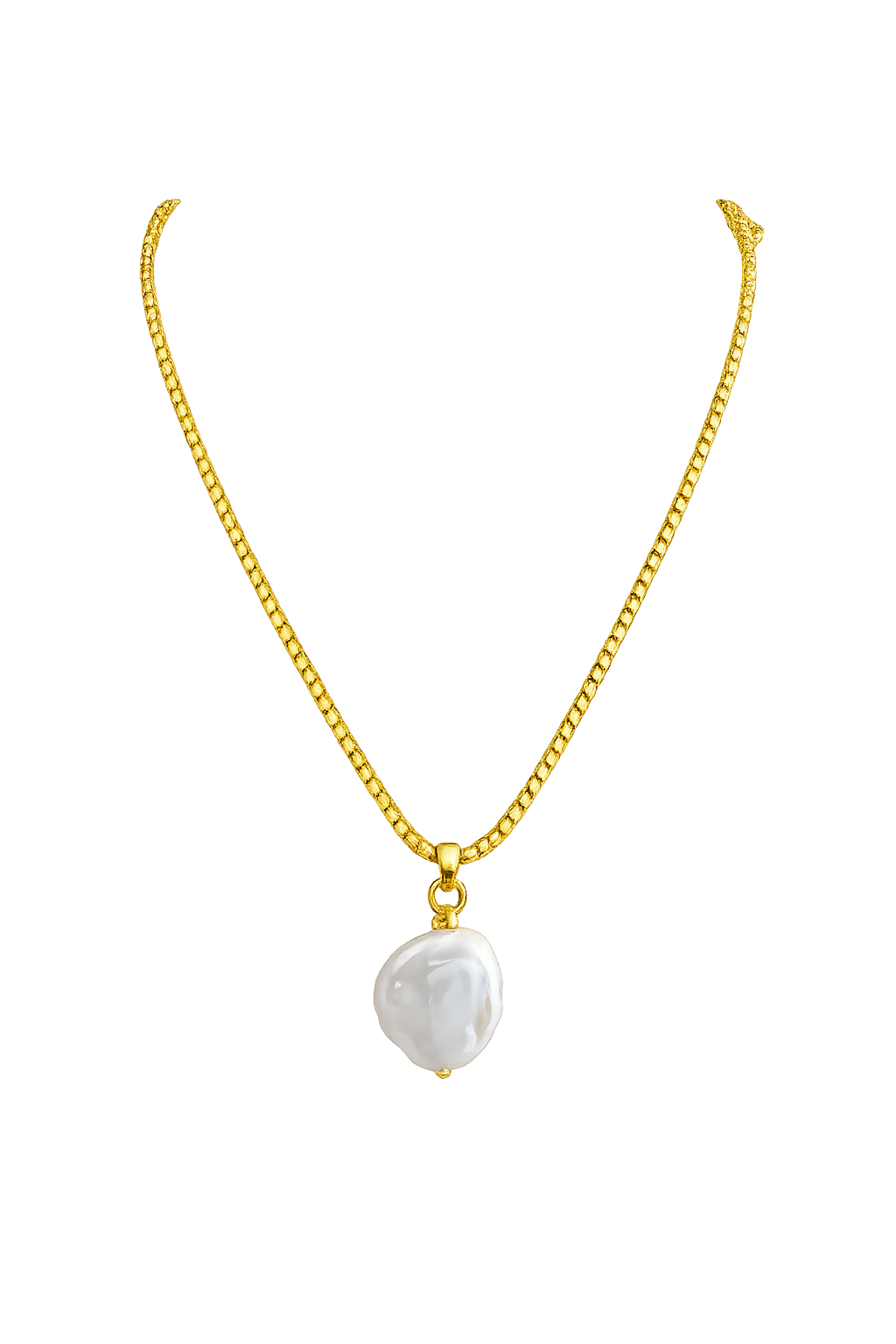 Baroque Pearl Pendant Necklace