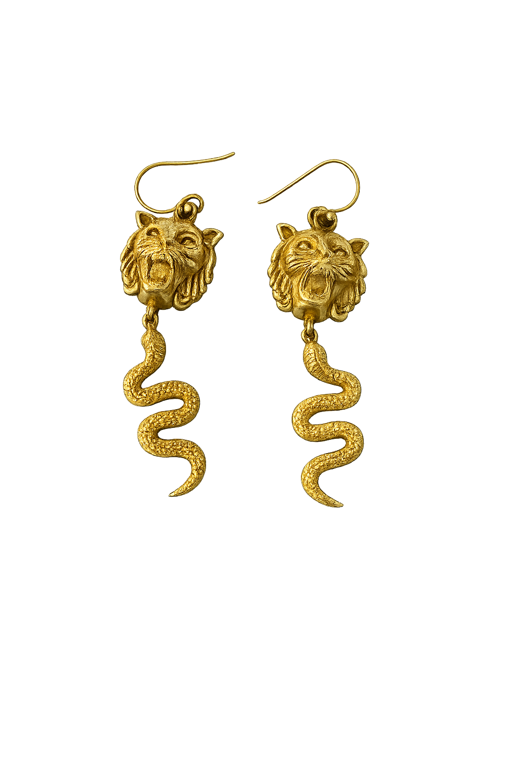 Chimera Gold Drop Earrings