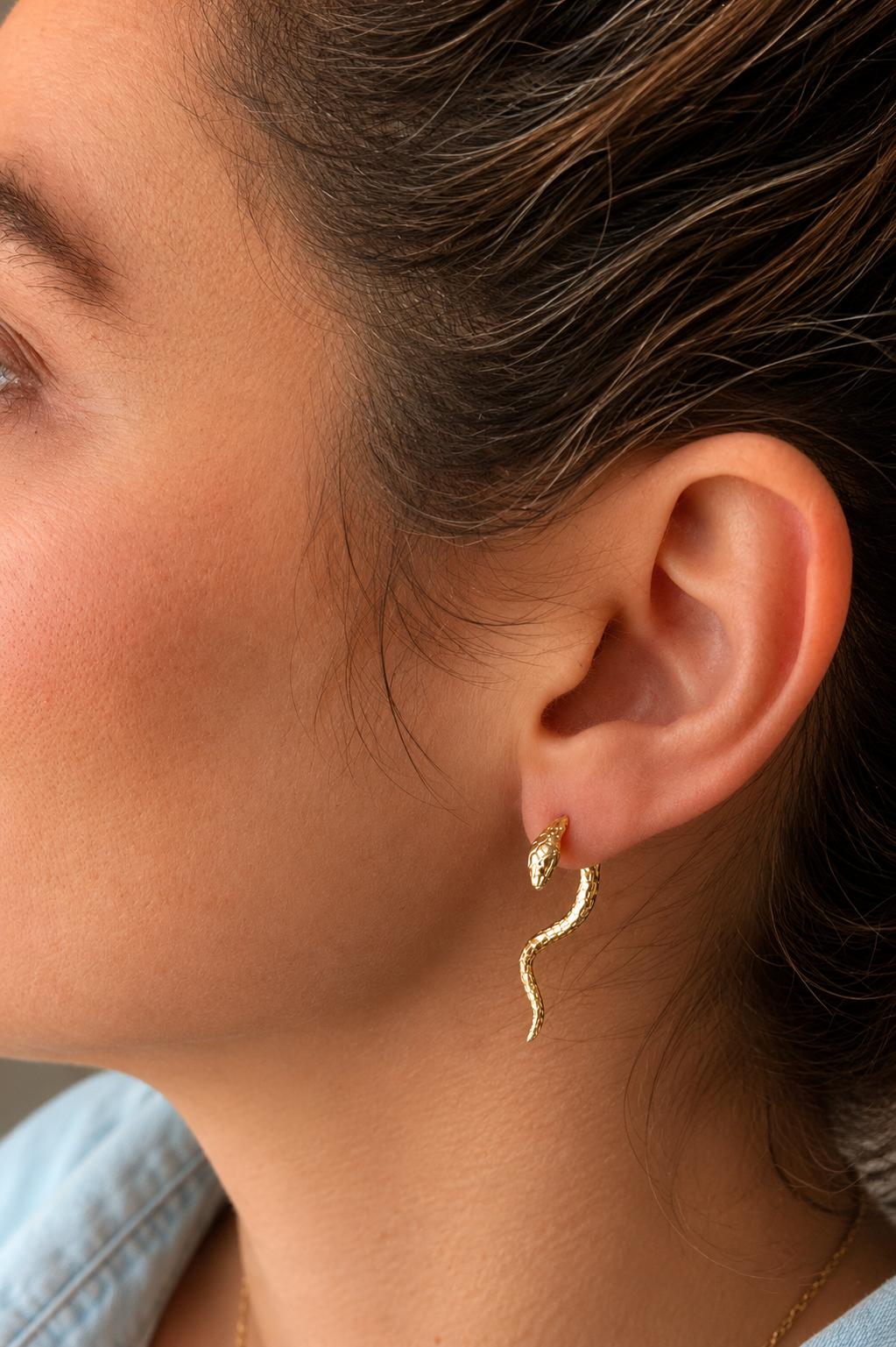 Cleo Serpent Earrings