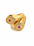 Evil Eye Statement Ring