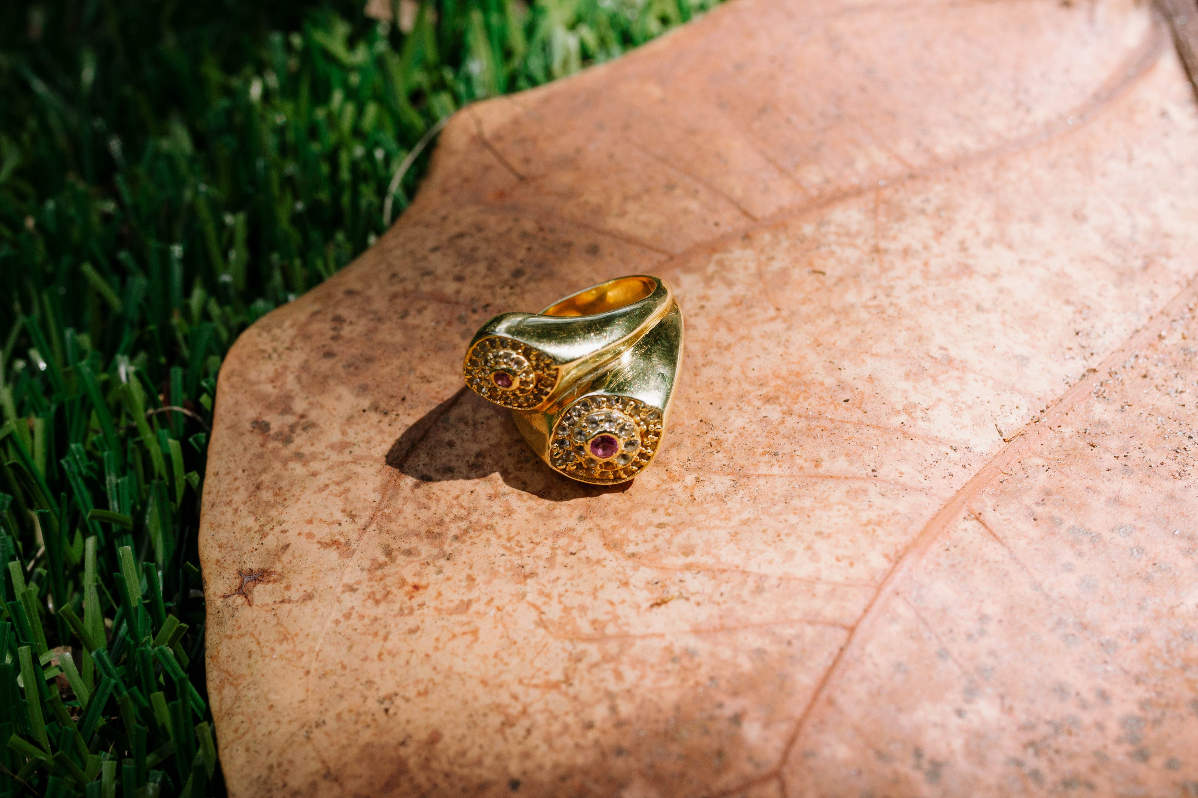 Evil Eye Statement Ring