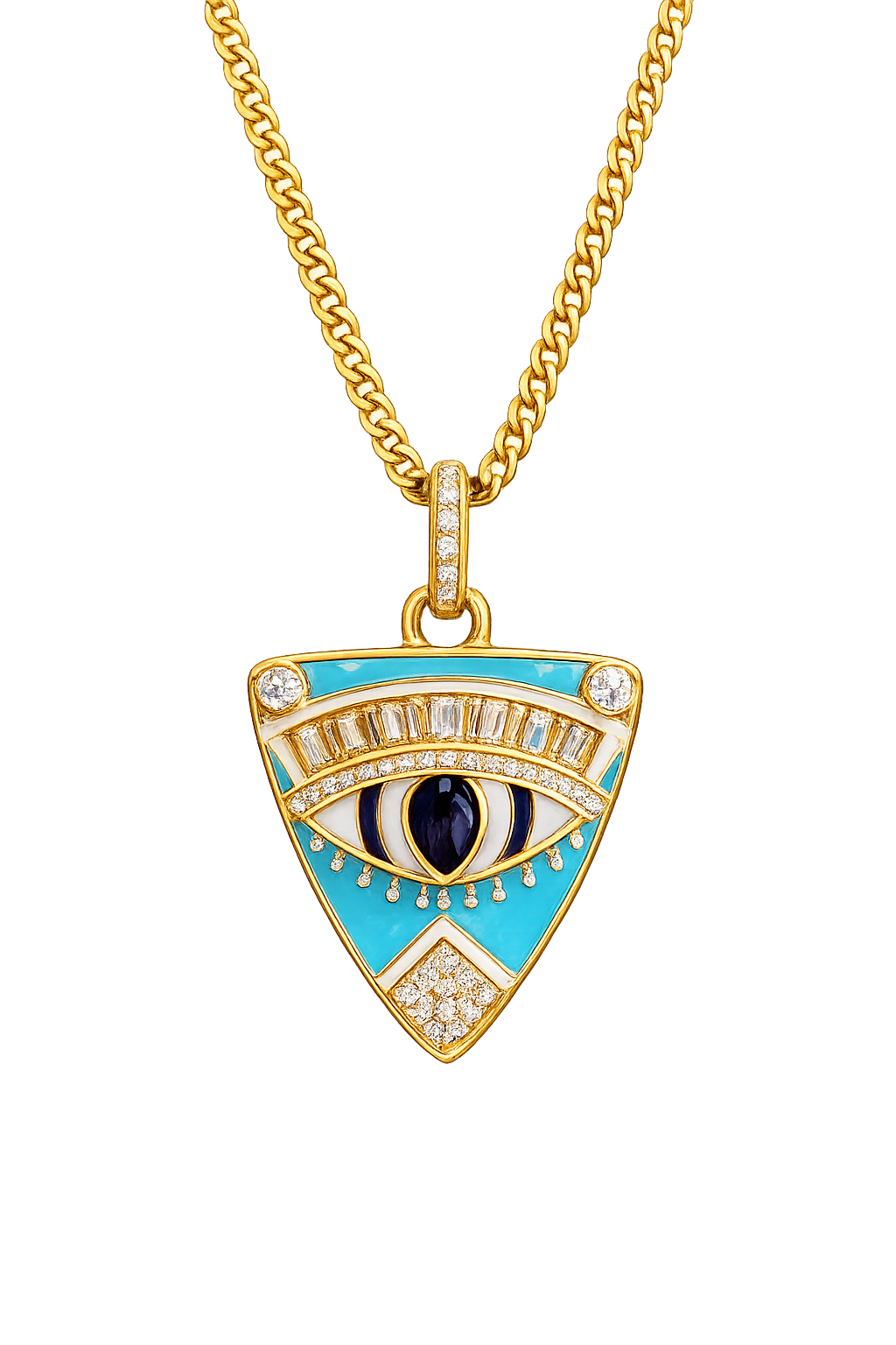 Guardian Eye Pendant Necklace