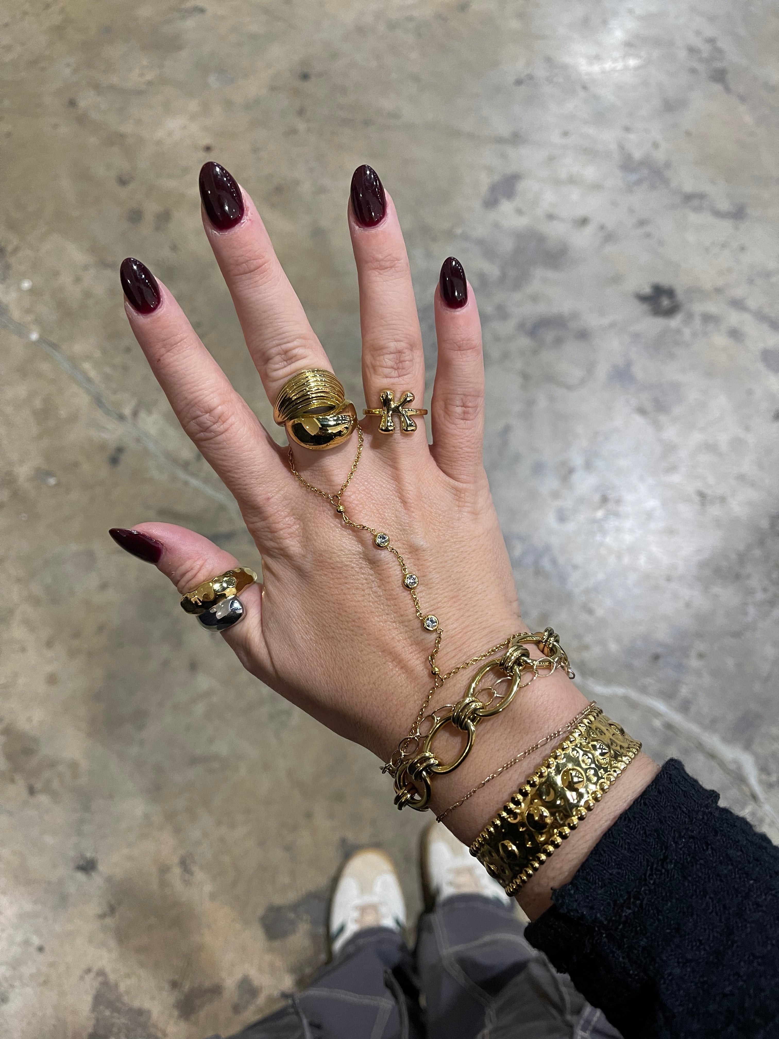 Gold Hand Chain