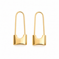 Lock Drop Earring