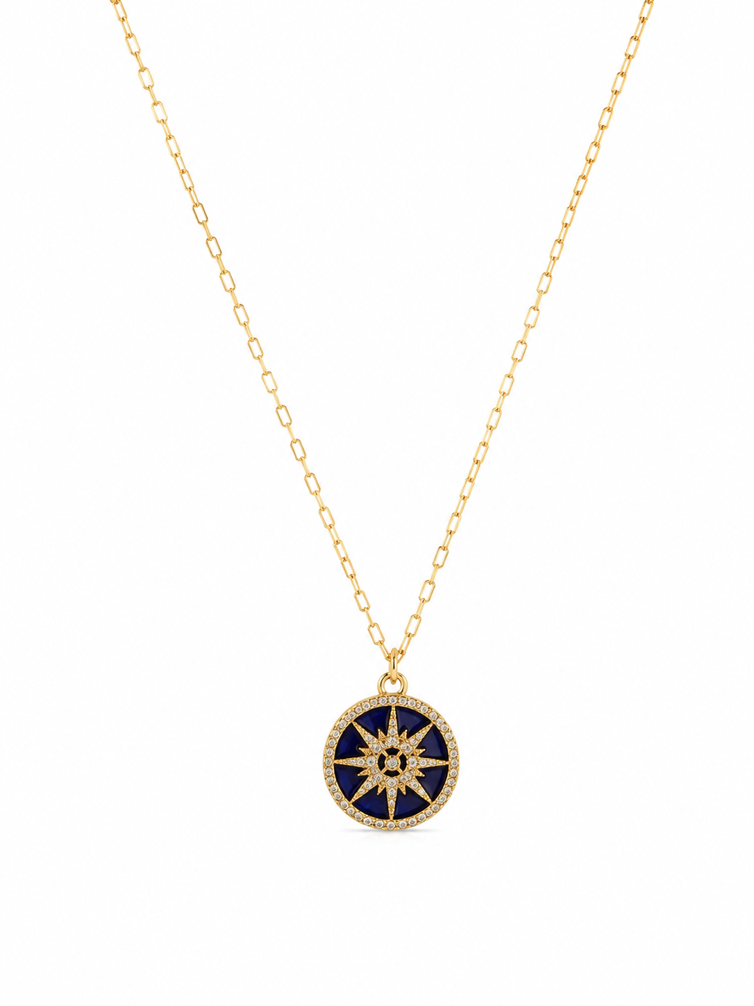 Midnight Compass Necklace
