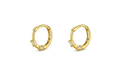 Nova Sparkle Huggie Hoops