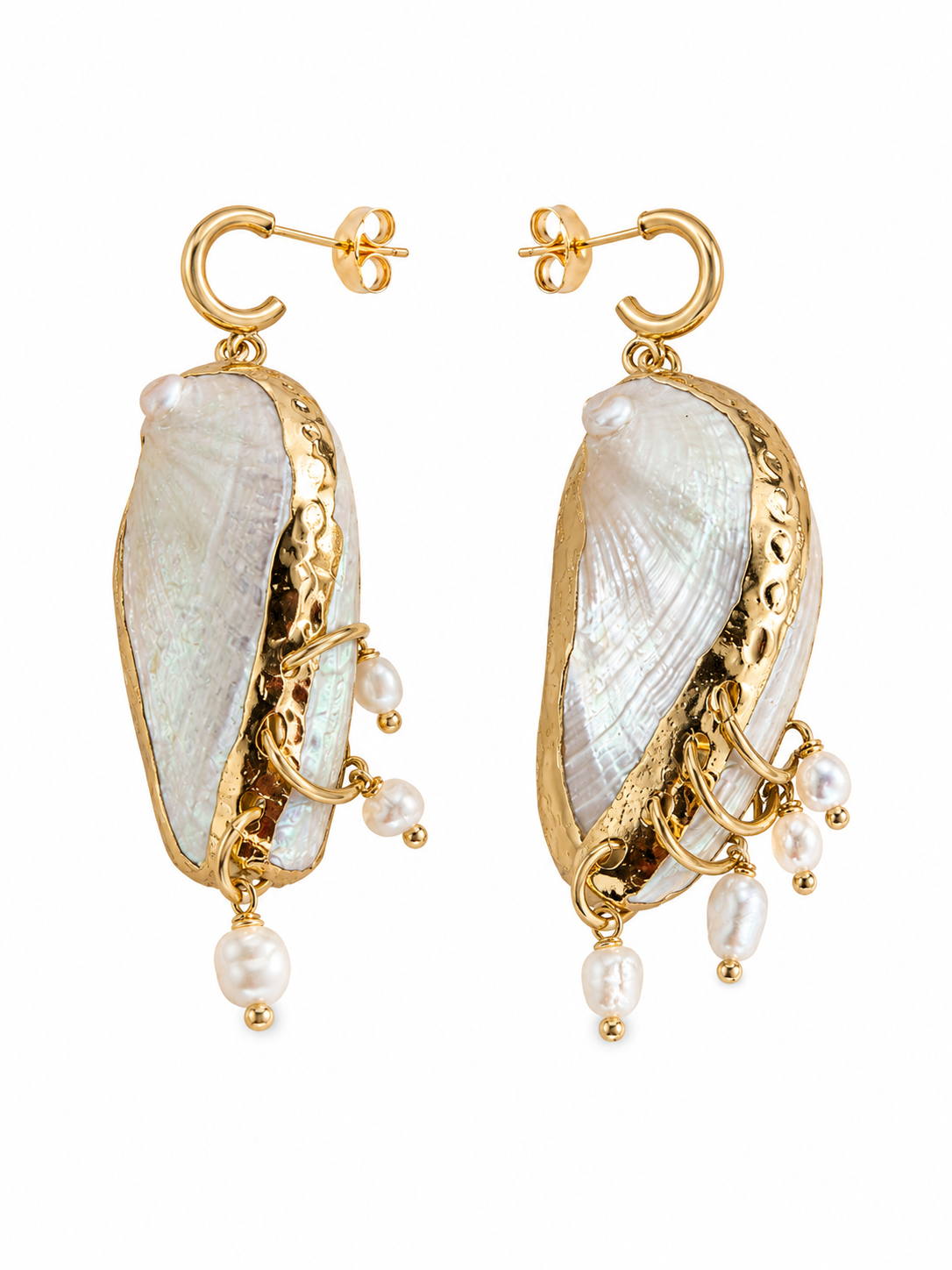 Sirena Pearl Shell Earrings