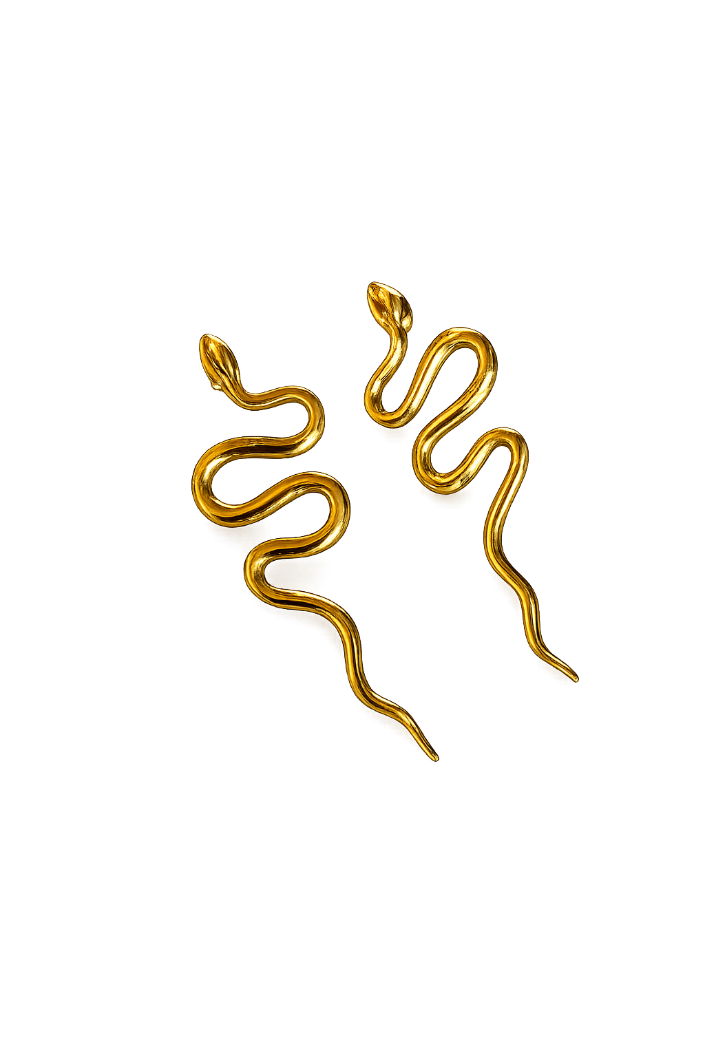 Snake Charmer Statement Earrings