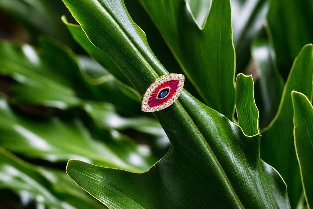 Pink Oracle Ring
