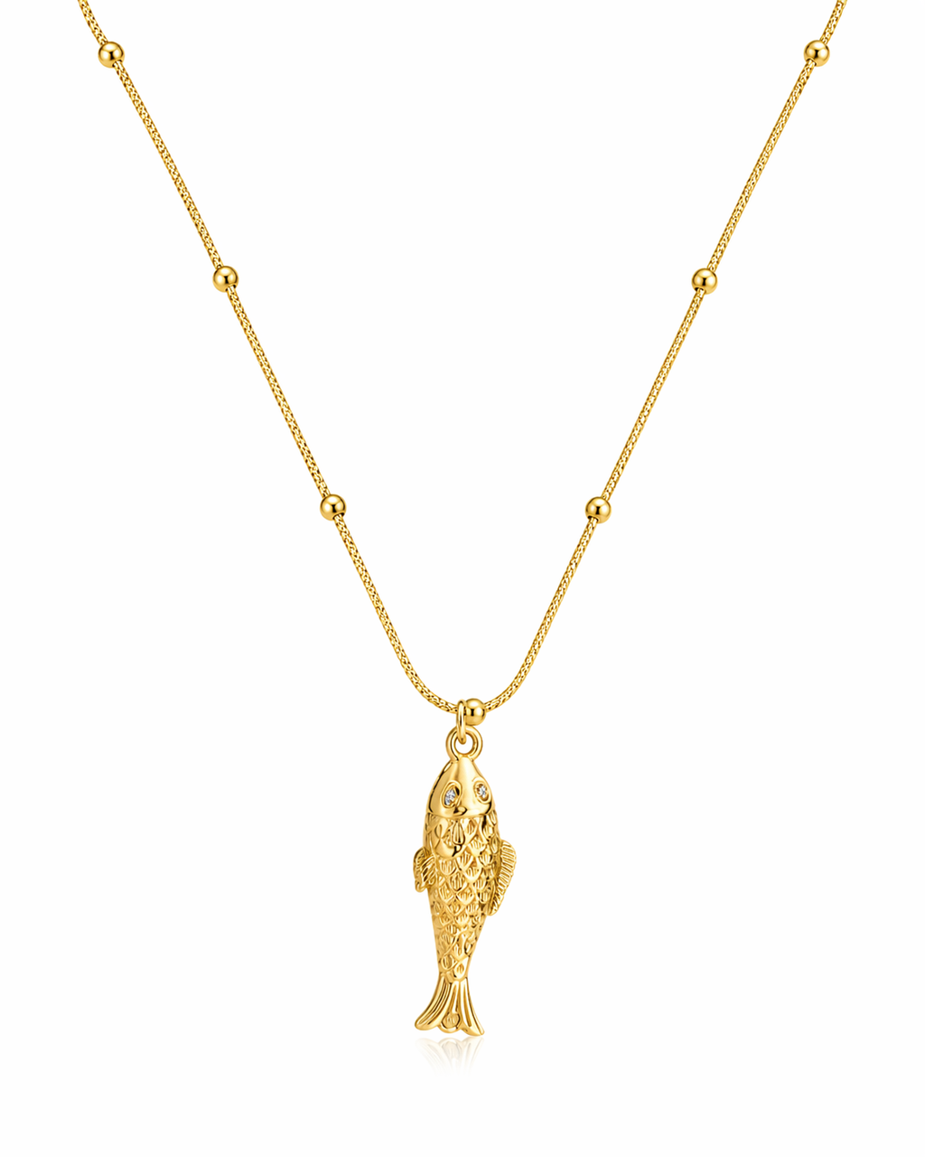 Golden Driftfish Necklace
