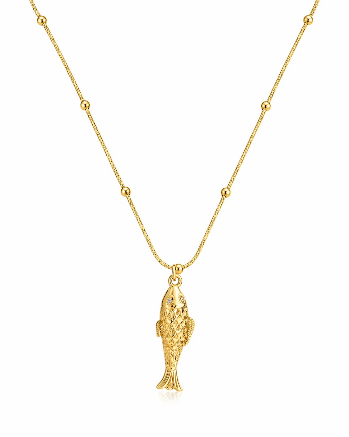 Golden Driftfish Necklace