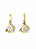 Marina Fish Charm Earrings