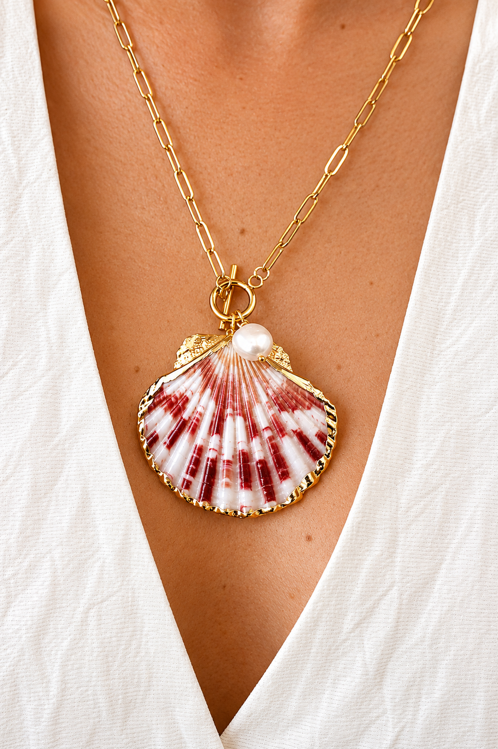 Savannah Shell Necklace