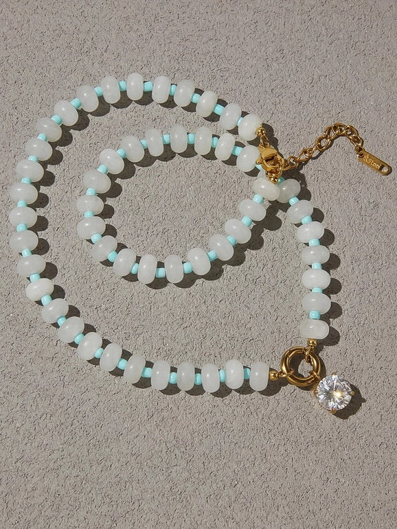 Water and Ice Necklace