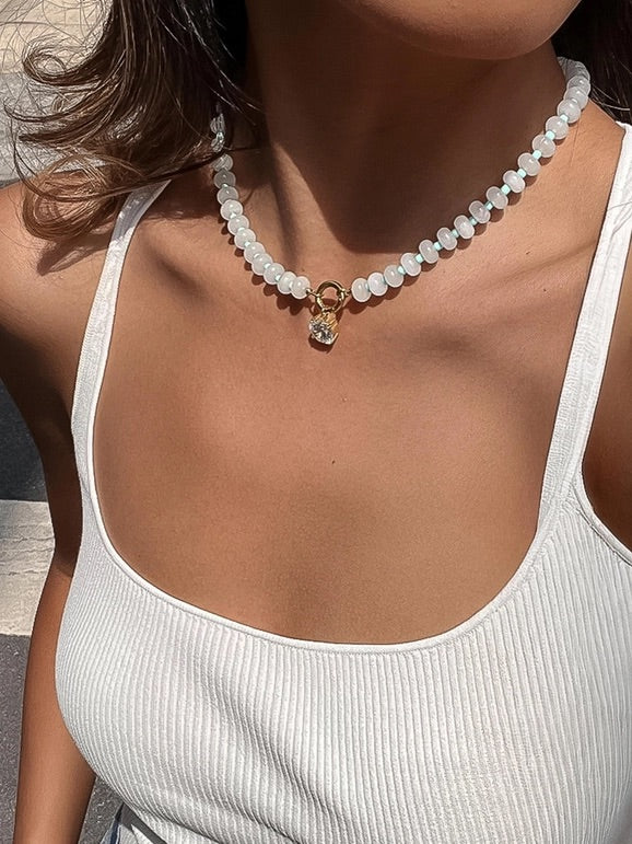 Water and Ice Necklace
